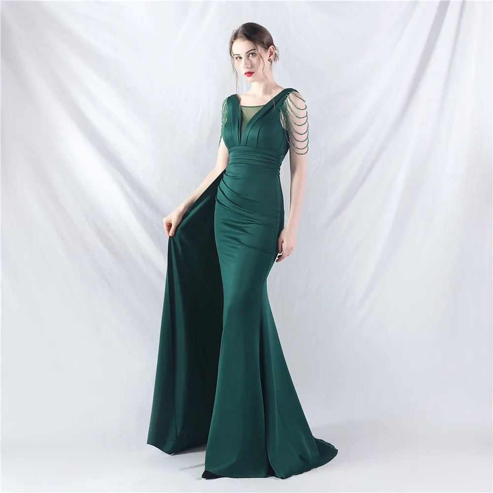 Evening Dresses for Formal Occasions Bridesmaid Dress Woman Ball Gowns Prom Party Wedding Elegant 2024 Luxury Special Events