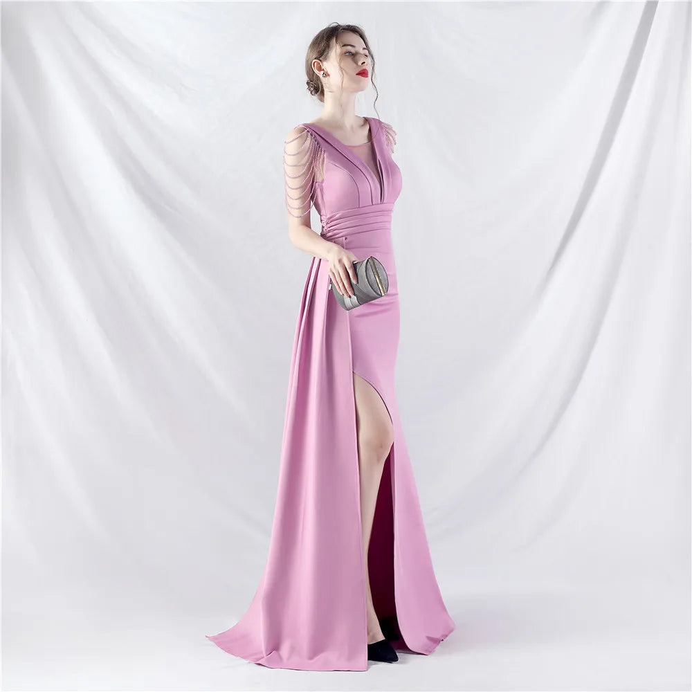 Evening Dresses for Formal Occasions Bridesmaid Dress Woman Ball Gowns Prom Party Wedding Elegant 2024 Luxury Special Events