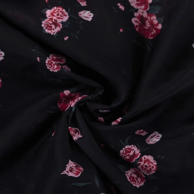 Women's Summer Floral Print Mini Dress Elegant V Neck Puff Sleeve Ruched Ruffle Hem Bodycon Short Dress for Night Party Cocktail