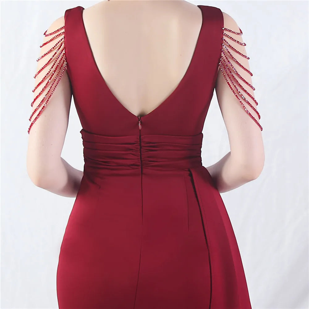 Evening Dresses for Formal Occasions Bridesmaid Dress Woman Ball Gowns Prom Party Wedding Elegant 2024 Luxury Special Events