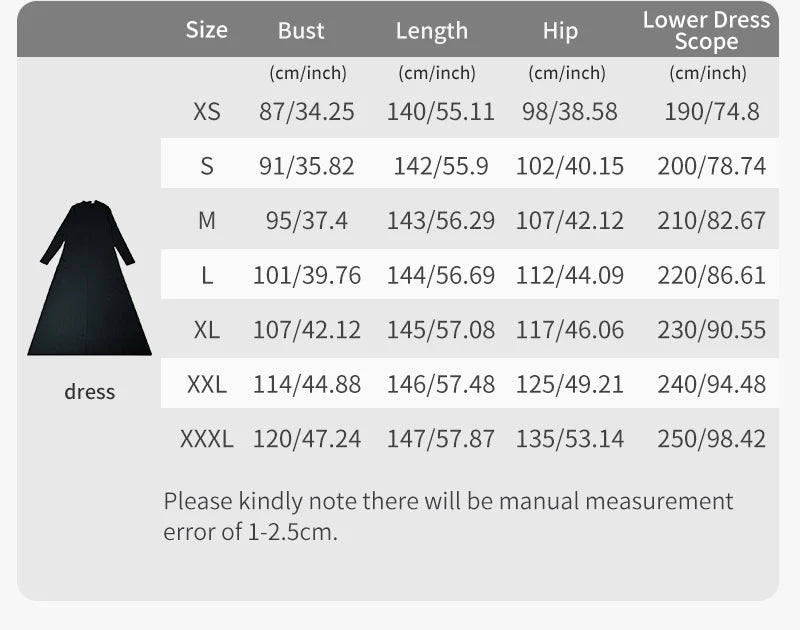 Maxi Dress Women Long Sleeve Lady Dresses Flowers and Pearls Top Casual Dress Round Neck Black Modal Ribbed Top Sizes XS-XXXL