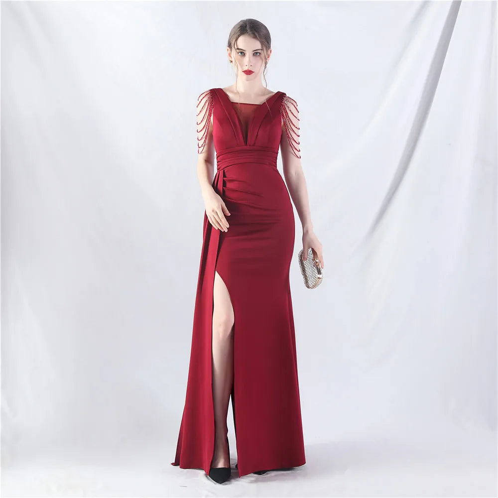 Evening Dresses for Formal Occasions Bridesmaid Dress Woman Ball Gowns Prom Party Wedding Elegant 2024 Luxury Special Events
