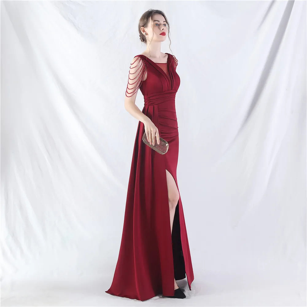 Evening Dresses for Formal Occasions Bridesmaid Dress Woman Ball Gowns Prom Party Wedding Elegant 2024 Luxury Special Events