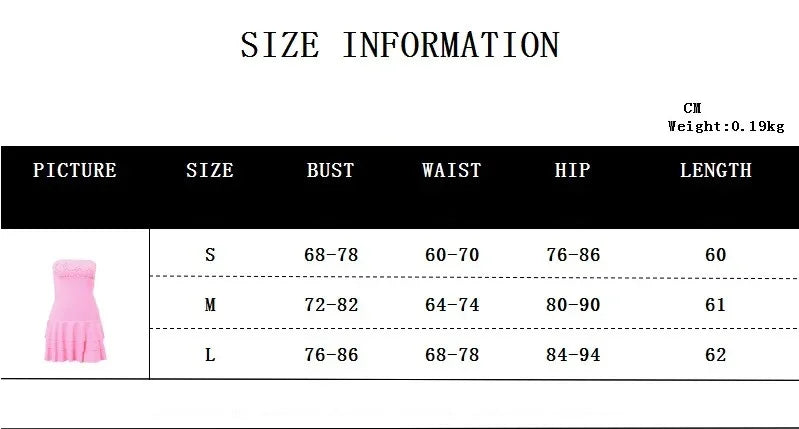 Mini Clothing For Women Dress Hot Club Outfits Dress Sexi Night Streetwear Summer Strapless Tiered Bodycon Vestidos De Mujer
