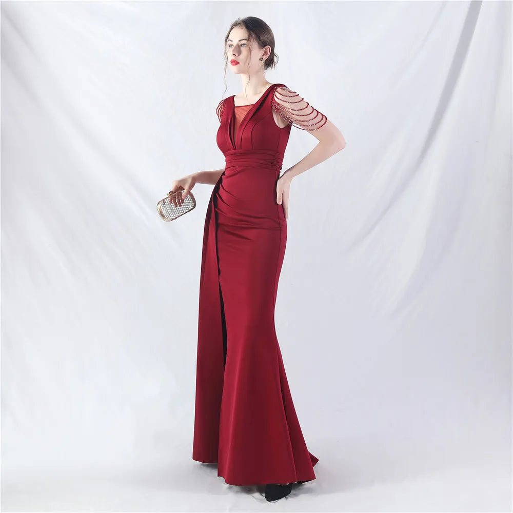 Evening Dresses for Formal Occasions Bridesmaid Dress Woman Ball Gowns Prom Party Wedding Elegant 2024 Luxury Special Events