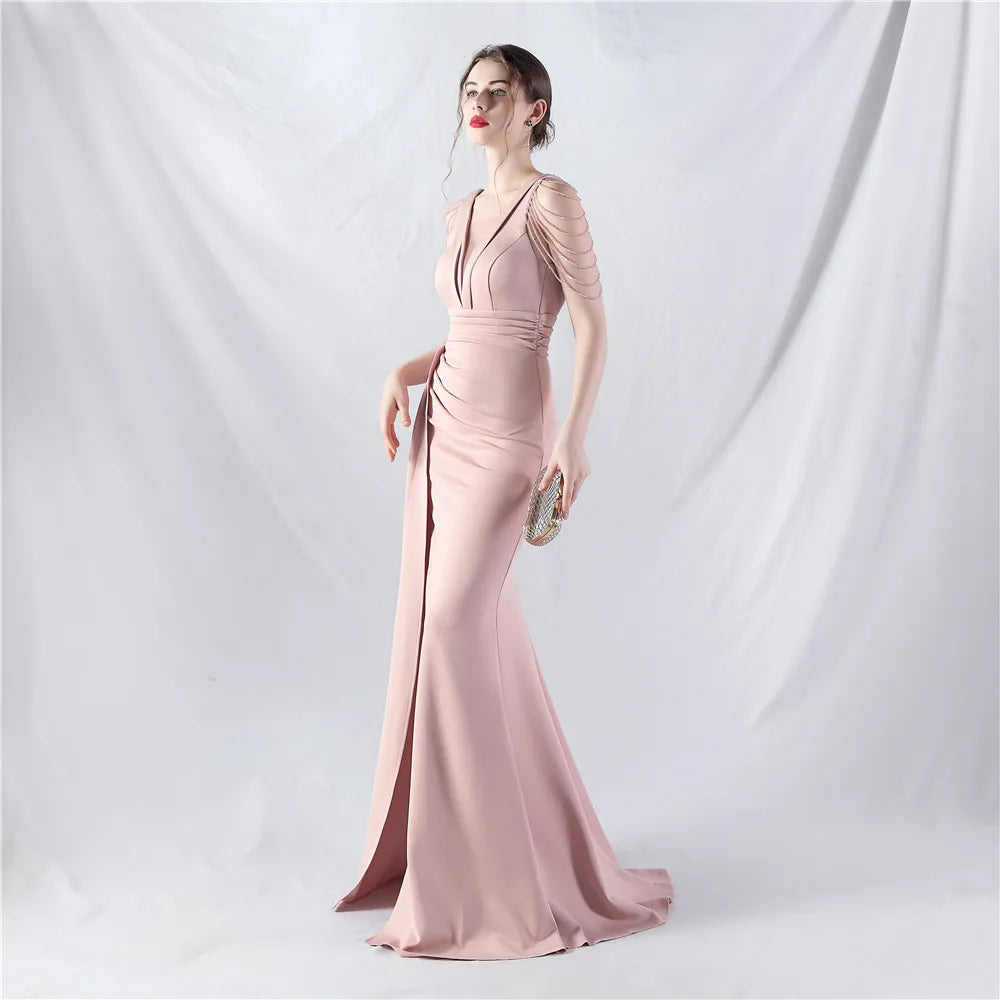 Evening Dresses for Formal Occasions Bridesmaid Dress Woman Ball Gowns Prom Party Wedding Elegant 2024 Luxury Special Events