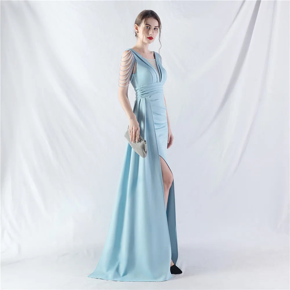 Evening Dresses for Formal Occasions Bridesmaid Dress Woman Ball Gowns Prom Party Wedding Elegant 2024 Luxury Special Events