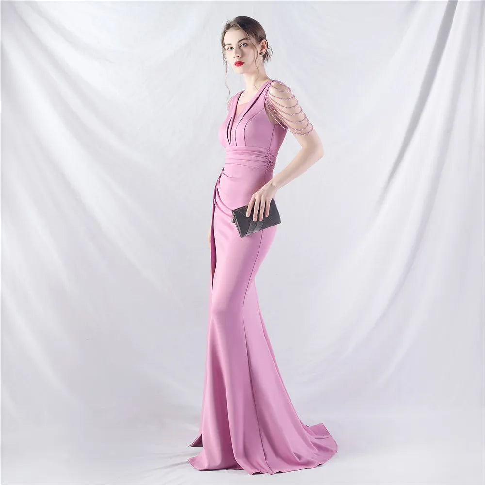Evening Dresses for Formal Occasions Bridesmaid Dress Woman Ball Gowns Prom Party Wedding Elegant 2024 Luxury Special Events