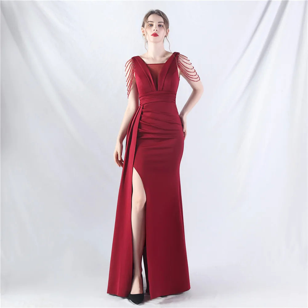 Evening Dresses for Formal Occasions Bridesmaid Dress Woman Ball Gowns Prom Party Wedding Elegant 2024 Luxury Special Events
