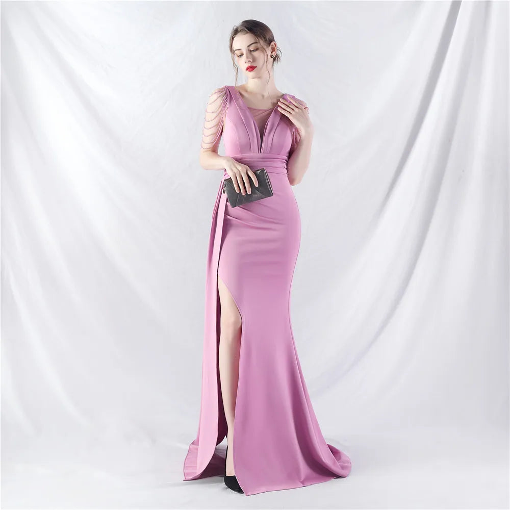 Evening Dresses for Formal Occasions Bridesmaid Dress Woman Ball Gowns Prom Party Wedding Elegant 2024 Luxury Special Events