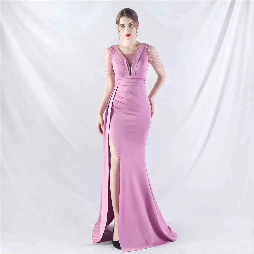 Evening Dresses for Formal Occasions Bridesmaid Dress Woman Ball Gowns Prom Party Wedding Elegant 2024 Luxury Special Events